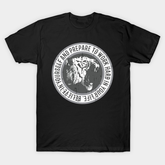 Tiger Big Cat Dangerous T-Shirt by Hariolf´s Mega Store